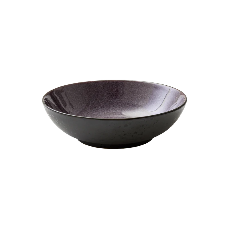 Bitz Living Salad Bowl 24cm Black Lilac